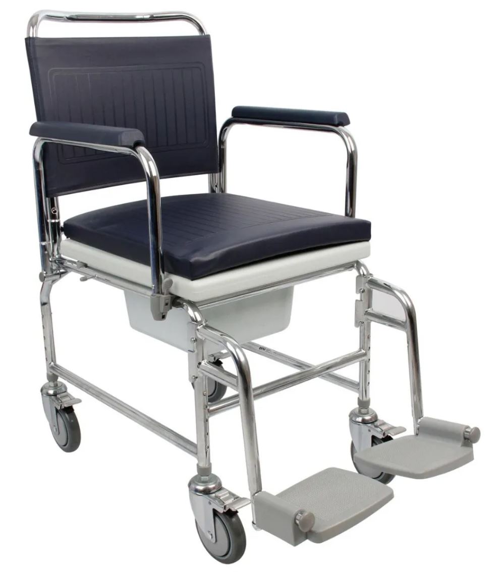 Bariatric Heavy Duty Mobile Commode - 22