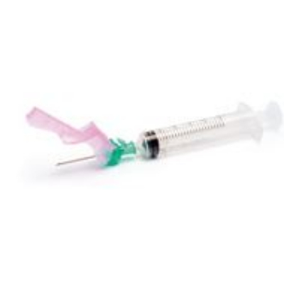 Hypodermic Safety Needles - Green - 21g x 1.5