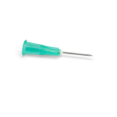 Hypodermic Needles - Green - 21g x 1.5