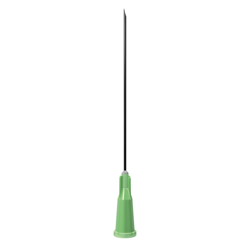 Green Hypodermic Needles - 21g x 2
