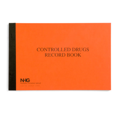 Controlled drugs book
