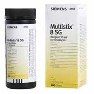 Multistix Urinalysis Test Strips 8SG x 25