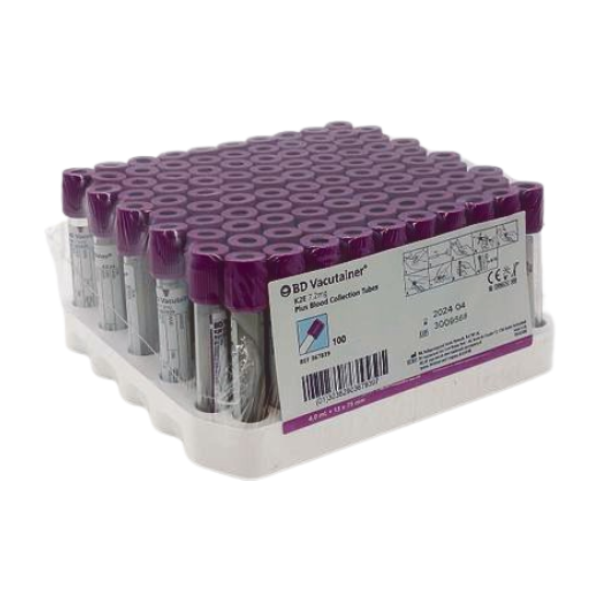 Vacutainer® EDTA tube Lavender 4ml(100)
