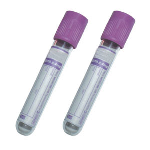 Vacutainer® K2 EDTA Blood Sample Tube, Plastic 6ml Lavender - 13 X 100mm X 100