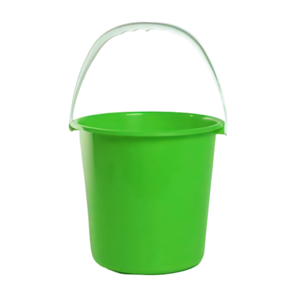 Round Bucket - 10 ltr - Green