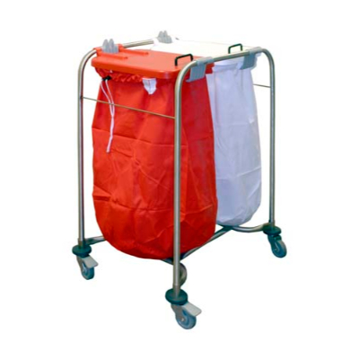 Medicart 2 bag laundry trolley