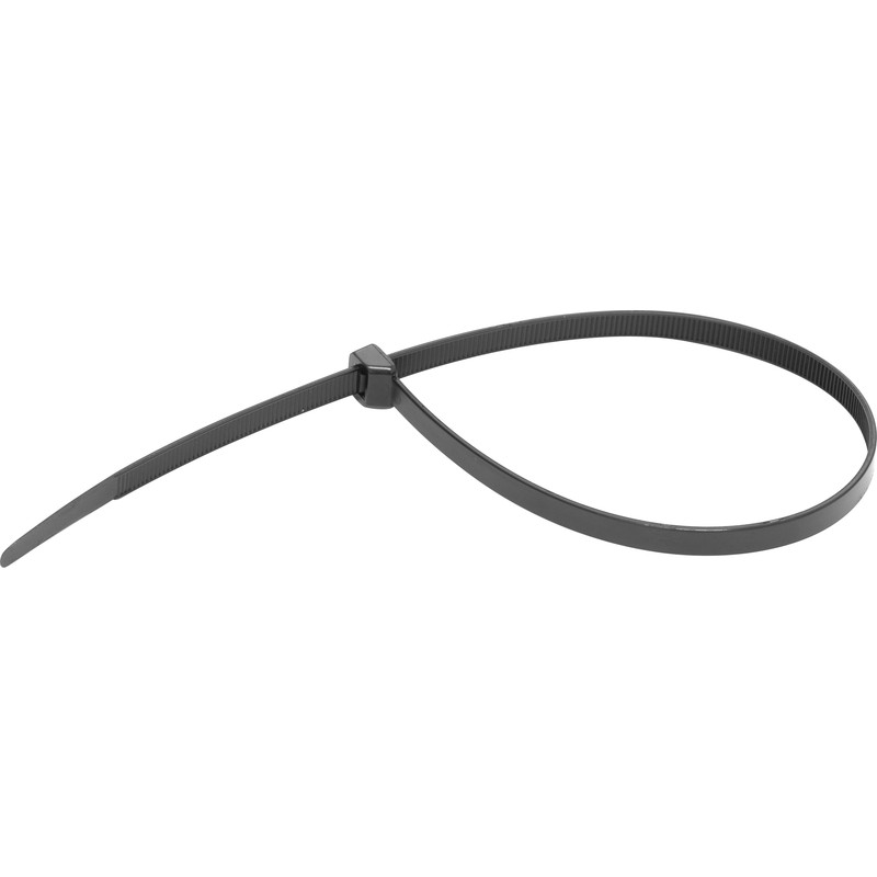 Cable Ties 2.5 x 200mm - Black x 100