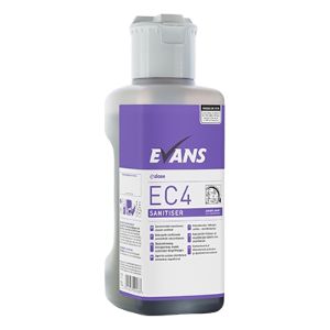 EC4 Sanitiser with Dosing cap - 4 x 1ltr