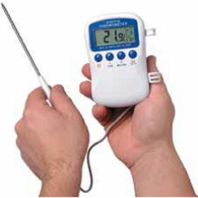 Digital multi function food probe thermometer