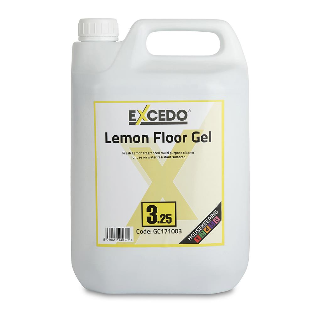 Excedo 3.25 Lemon Floor Gel - 2 x 5ltr