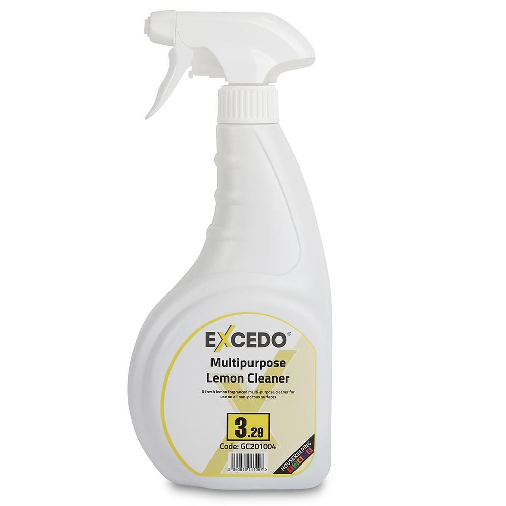 Excedo 3.29 Multipurpose Lemon Cleaner - 6 x 750ml