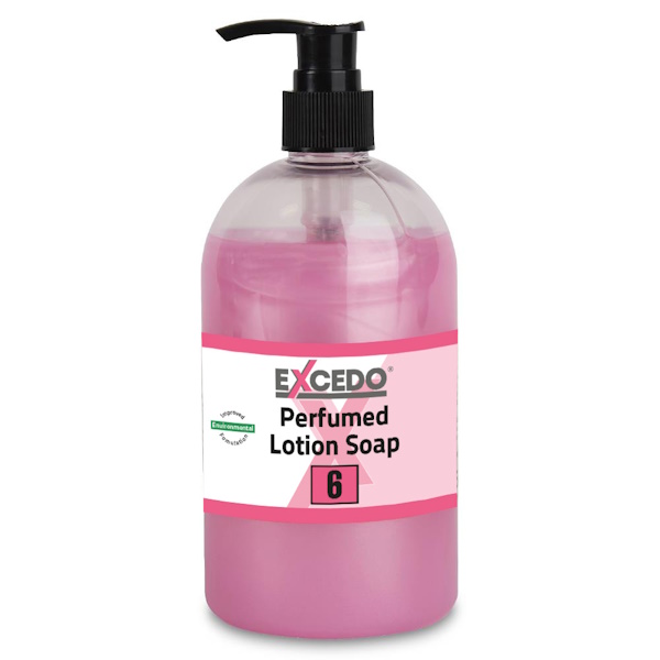 Excedo 6.3 Perfumed Lotion Soap - 6 x 450ml