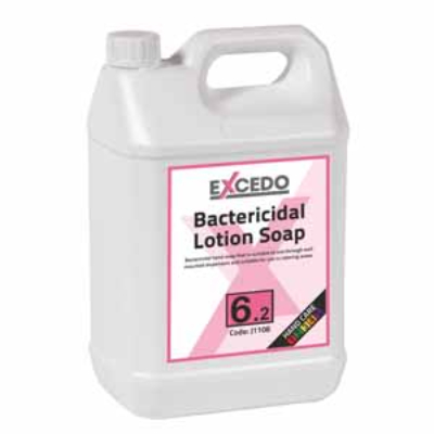 Excedo 6.2 Bactericidal Lotion Soap - 2 x 5ltr