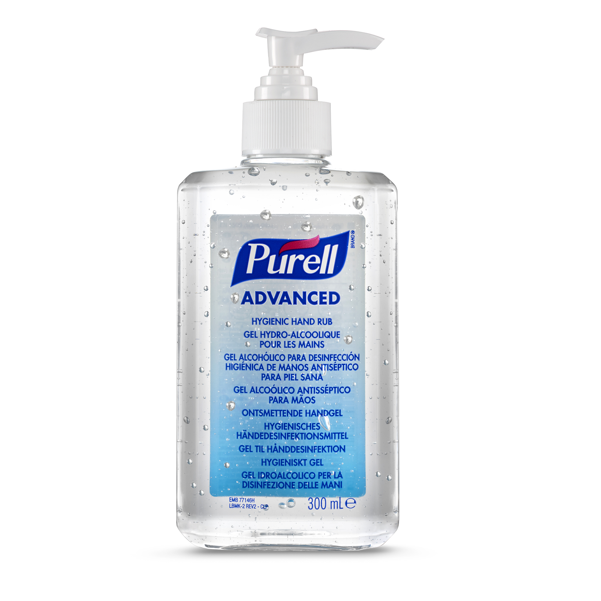 Purell Hand Sanitiser Pump Bottle - 12 x 500ml (9665-12)