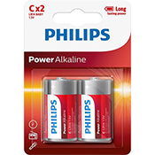Alkaline 'C' Batteries x 2