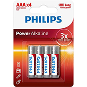 Alkaline 'AAA' Batteries X 4