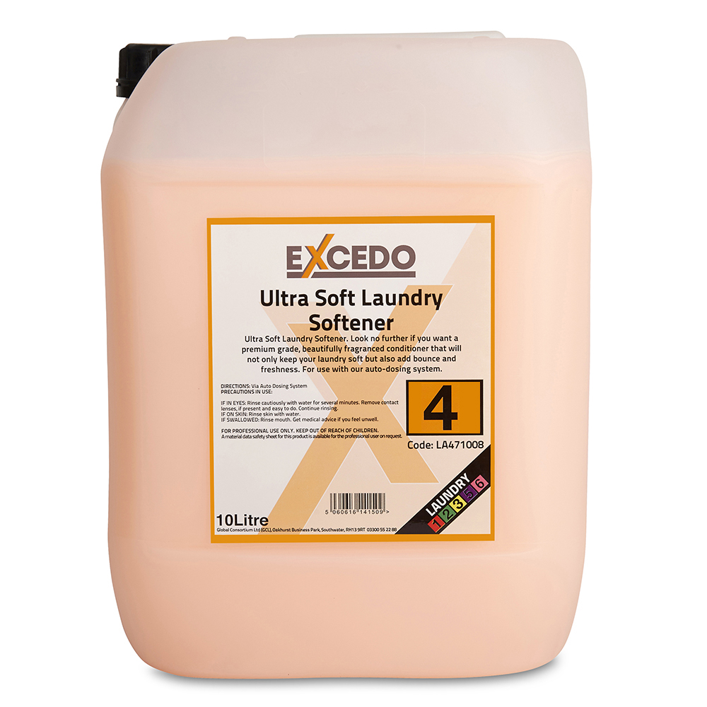 Excedo 4.3 Ultra Soft Laundry Softener - 10ltr