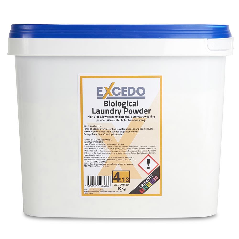 Excedo 4.13 Bio Laundry Powder - 10kg