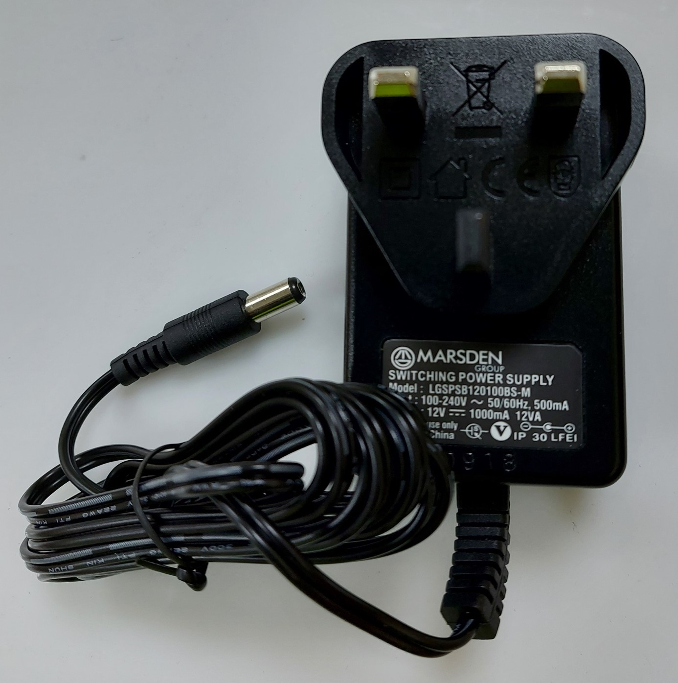 Mains Charger/Adaptor for Marsden/Seca Chair/Hoist Scales - Double Screen Version