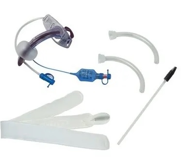 Portex blue line ultra suction aid tracheostomy tube (Size 6)