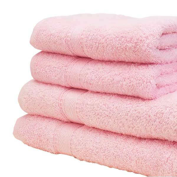 Bath Sheet - Baby Pink x 2