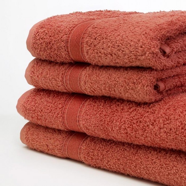 Hand Towel - Terracotta x 6