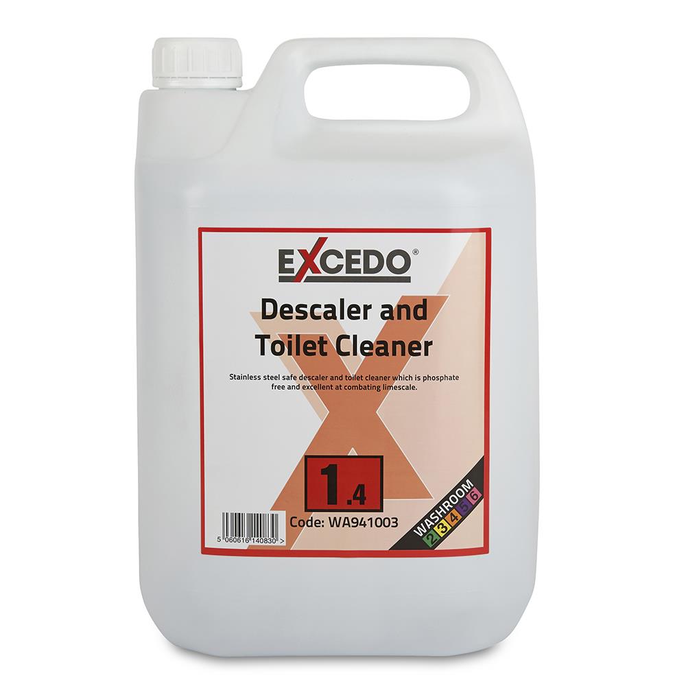 Excedo 1.4 Descaler and Toilet Cleaner - 2 x 5ltr