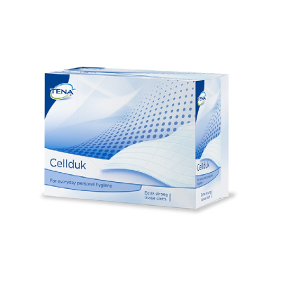 Tena Cellduk Cellulose Washcloth Patient Wipes x 1600 (744000)