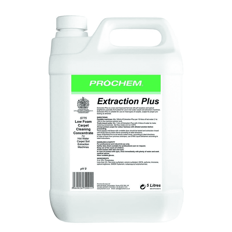 Prochem Extraction Plus Carpet Cleaner x 5ltr