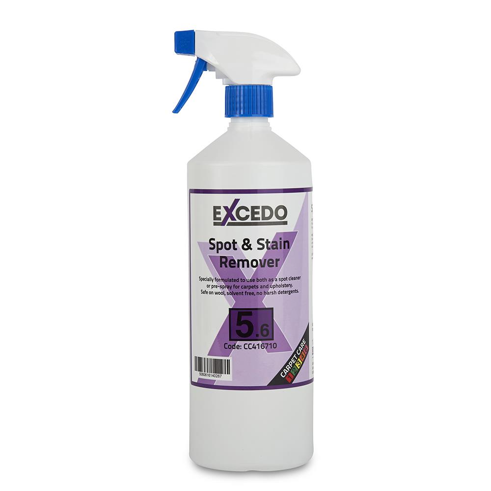 Excedo 5.6 Spot & Stain Remover Trigger - 6 x 1ltr