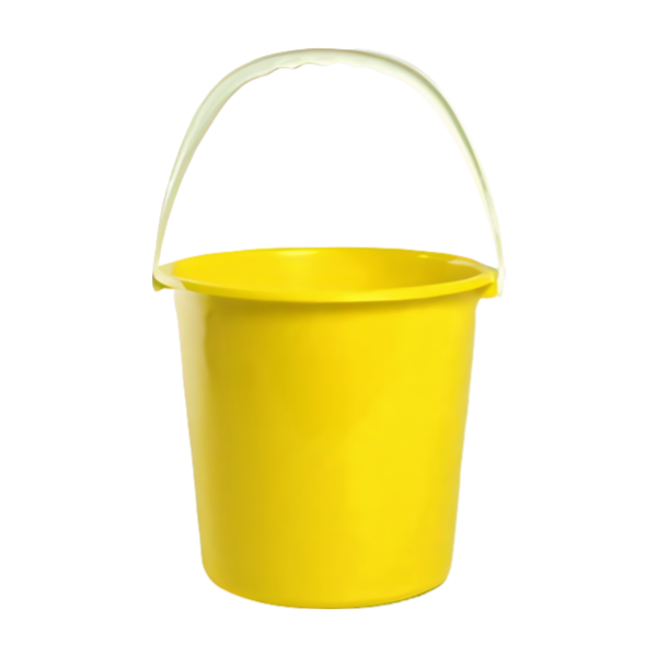 Round Bucket - 10 ltr - Yellow