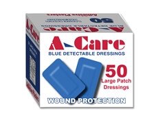 Blue Catering Plasters 7.5 x 5cm x 50