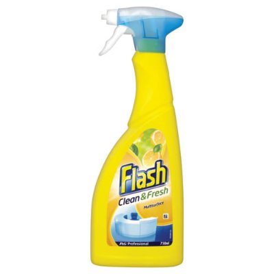 Flash 4 in 1 Anti-bac Multi Surface Cleaner - 6 x 750ml