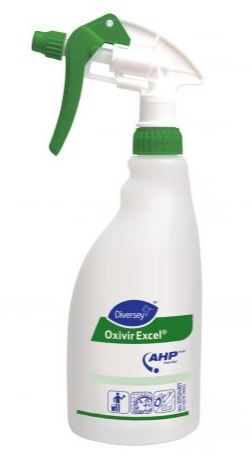 Oxivir Excel Empty Trigger Spray Bottles - 5 x 500ml