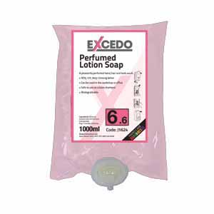Excedo 6.6 V1 Perfumed Lotion Soap - 6 x 1ltr (J1624)