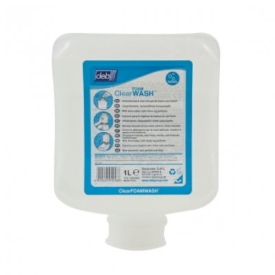 Deb Clear Hypoallergenic Foam Hand Soap (CLR1L) - 6 x 1 ltr 