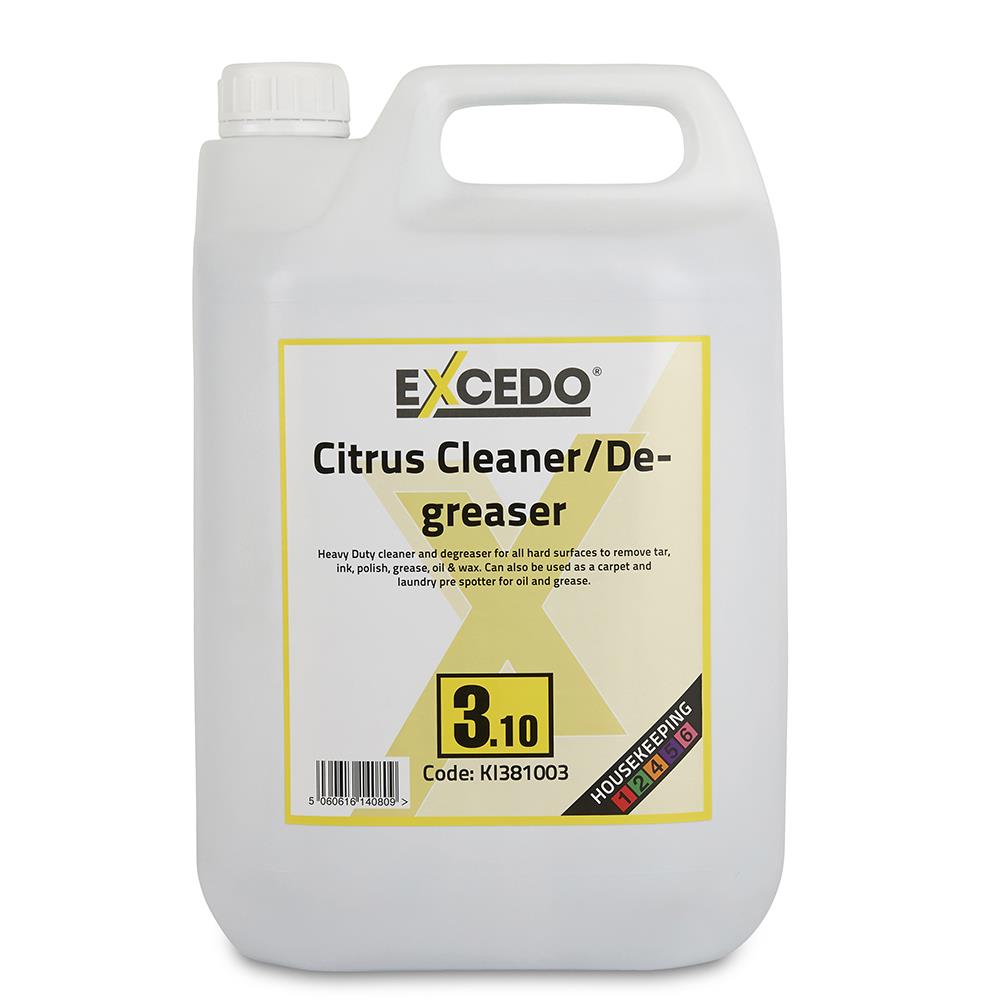 Excedo 3.10 Citrus Cleaner/Degreaser - 2 x 5ltr