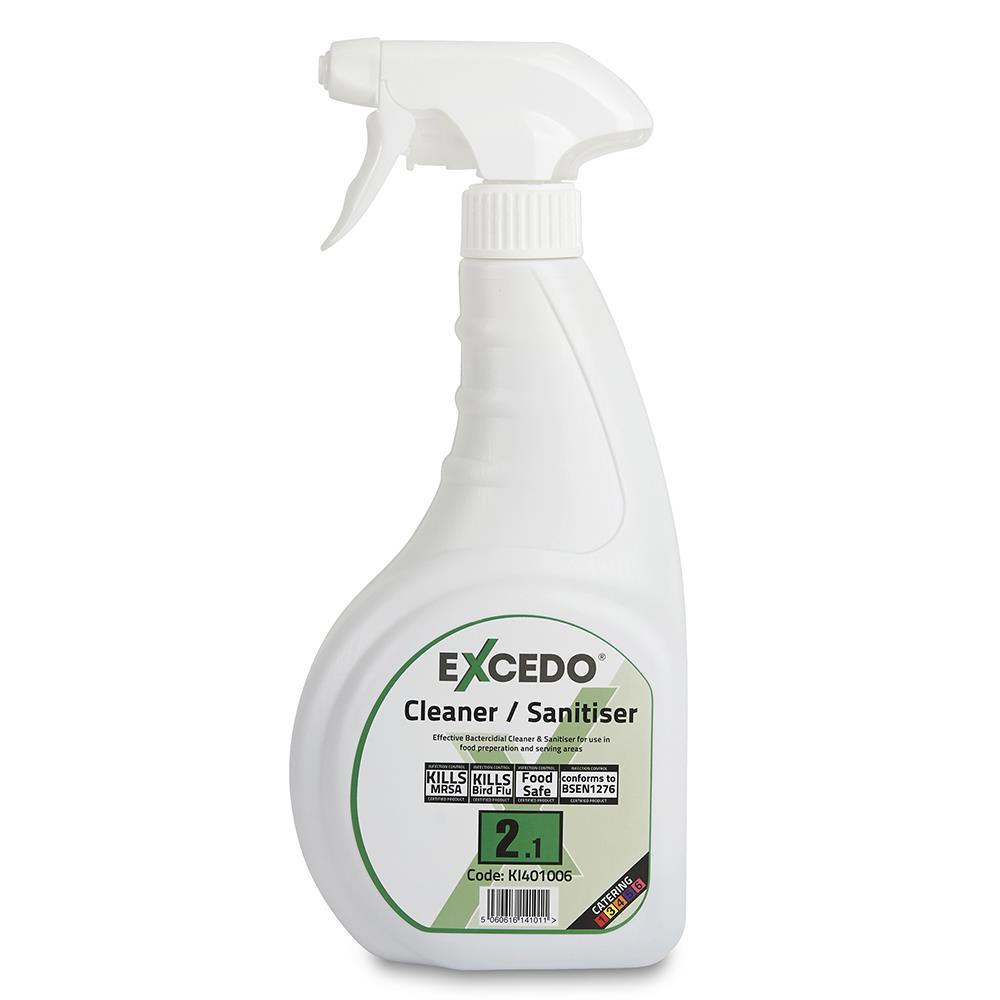 Excedo 2.1 Cleaner/Sanitiser - 6 x 750ml