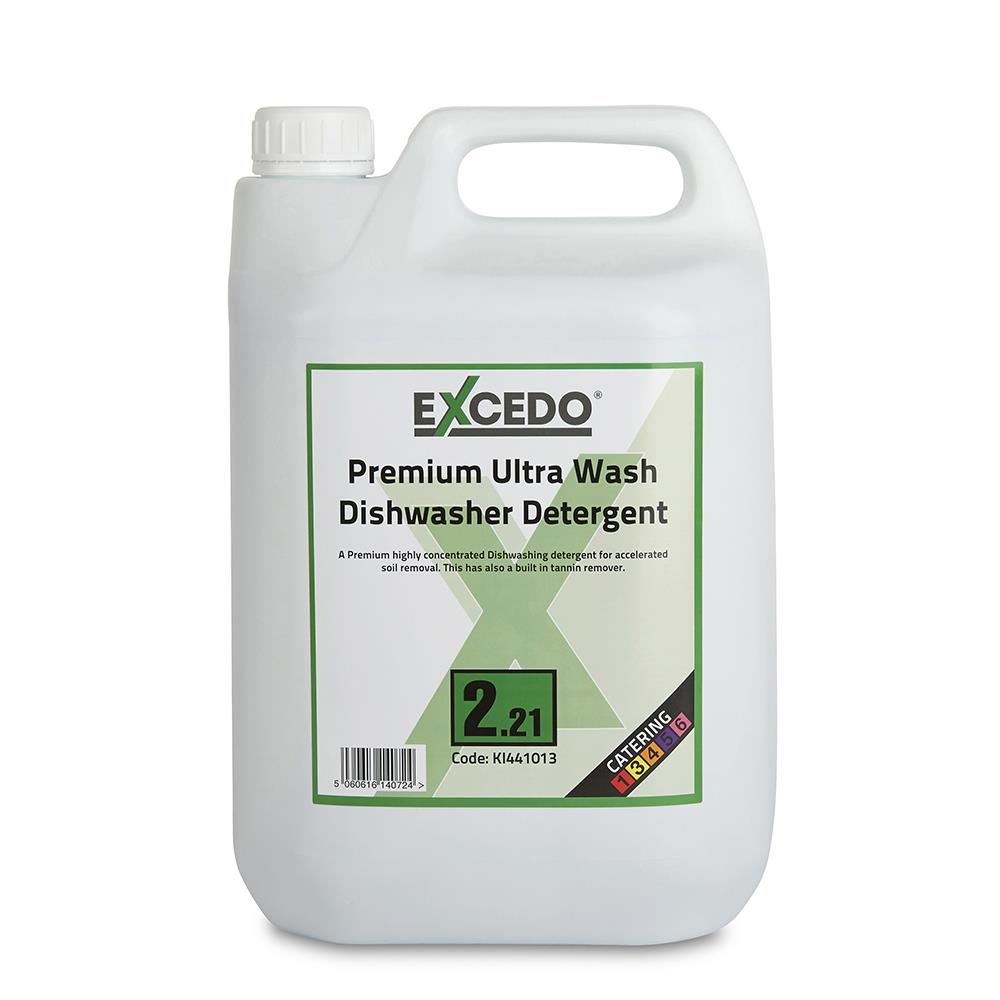 Excedo 2.20 Premium Ultra Wash Dishwasher Detergent - 2 x 5ltr