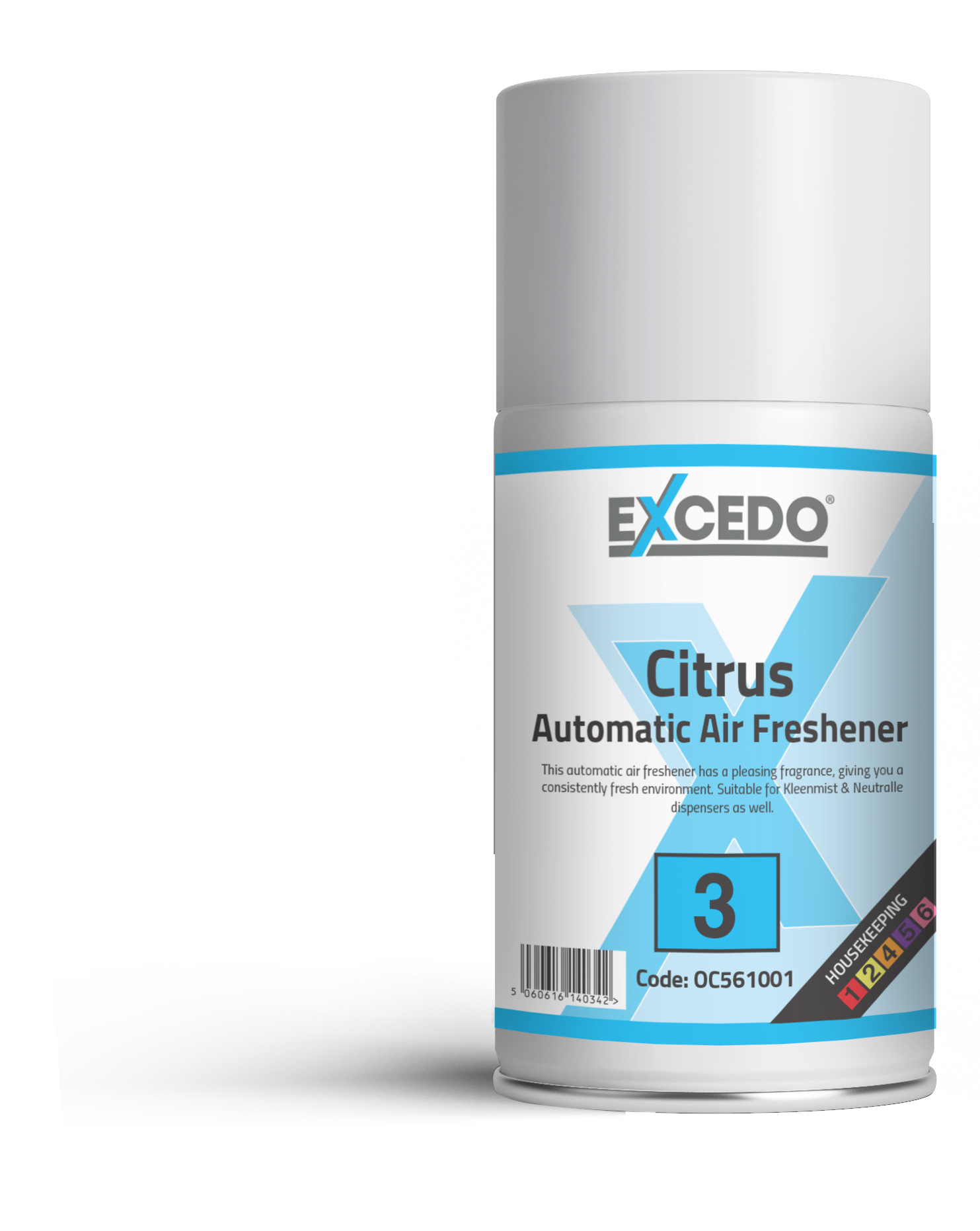 Excedo 3.21 Automatic Air Freshener Refill 12 x 280ml - Citrus