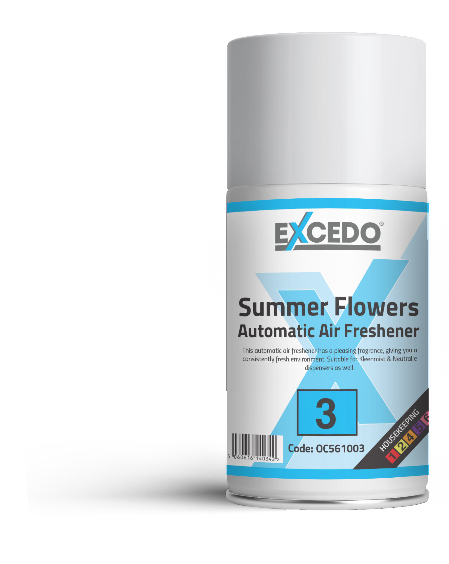 Excedo 3.22 Automatic Air Freshener Refill 12 x 280ml - Summer Flowers